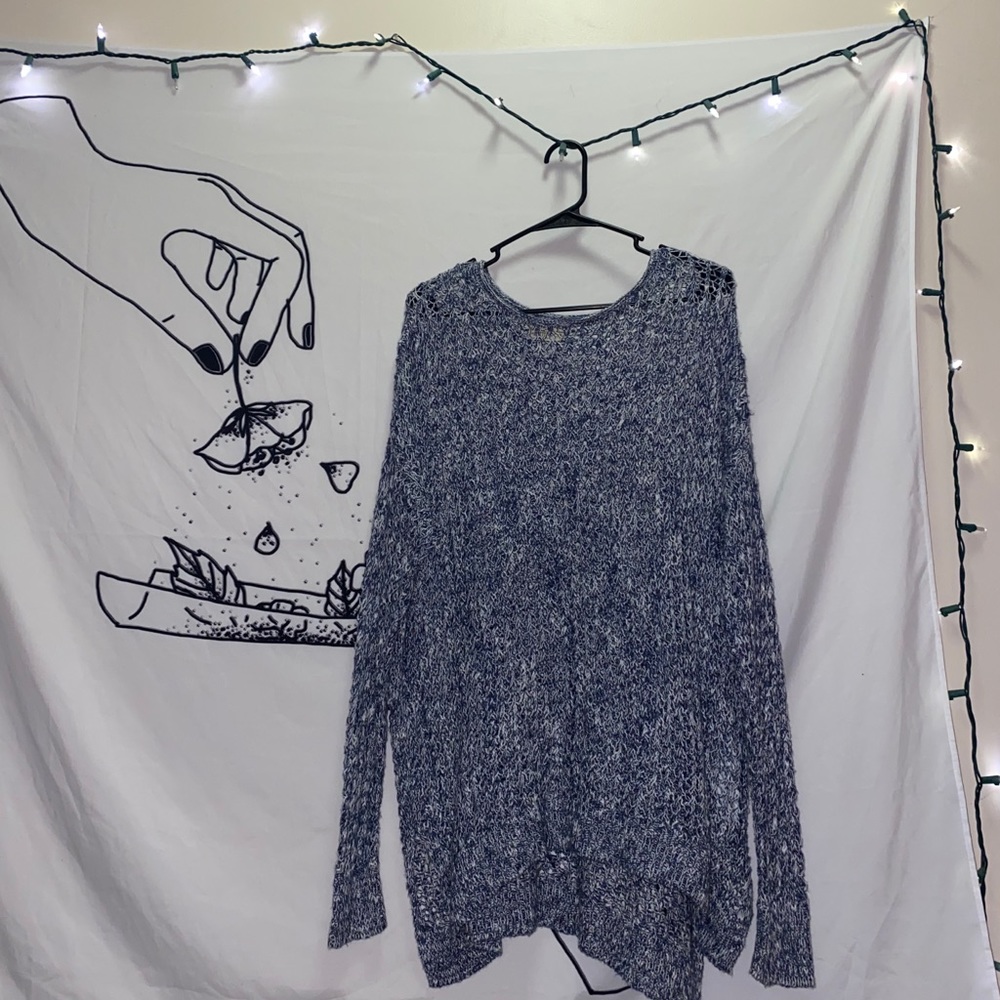 Blue sweater